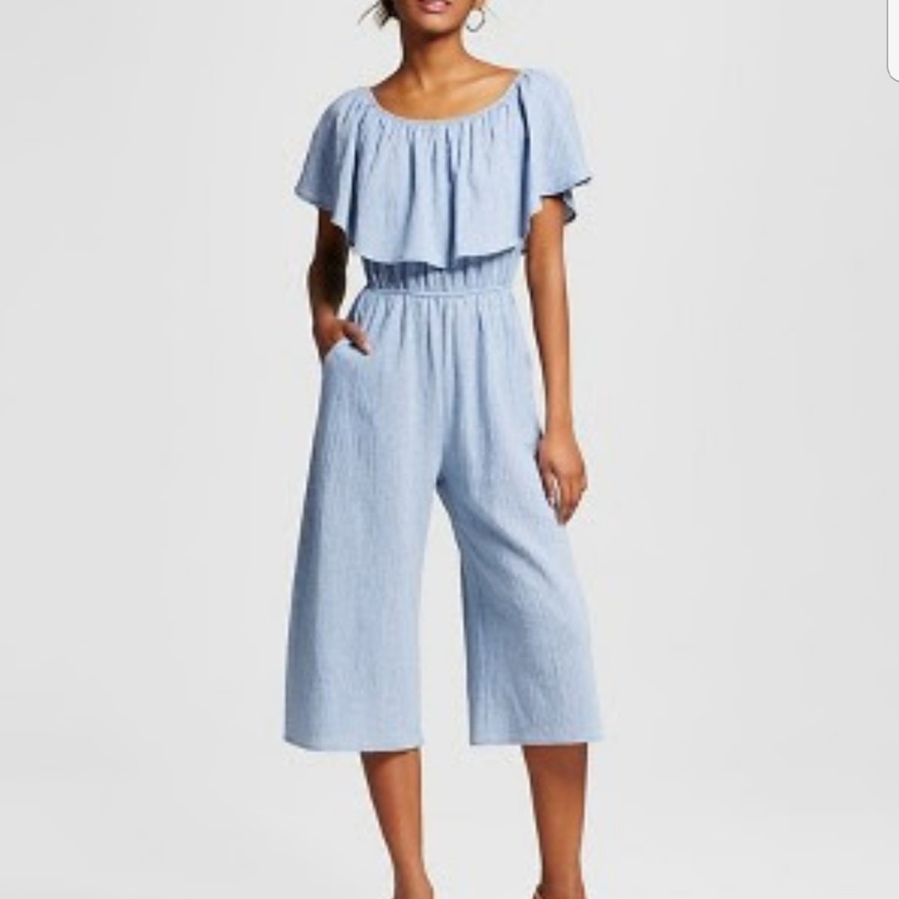 Off the Shoulder Jumpsuit